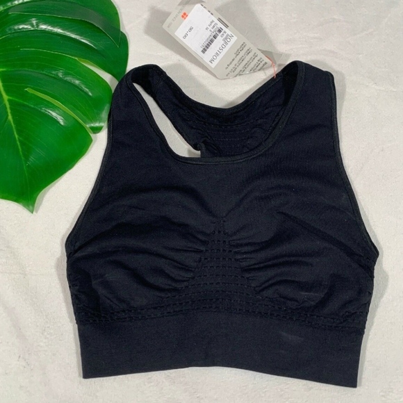 NEW $50 Sweaty Betty Stamina Sports Bra in Black [SZ Small ]‎ - Picture 2 of 8
